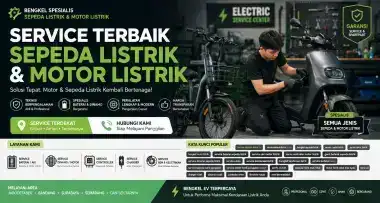 Service Kendaraan Listrik Kota Baru Bekasi Barat Bekasi